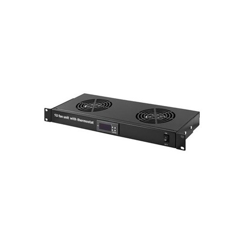 1U Ventilator panel za hlađenje – dva ventilatora s prekidačem