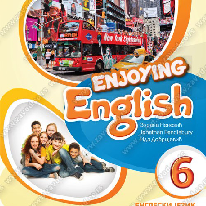 ENJOYING ENGLISH 6 - radna sveska za engleski jezik - šesti razred osnovne škole