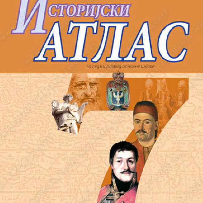 ISTORIJSKI ATLAS 7. razred osnovne škole