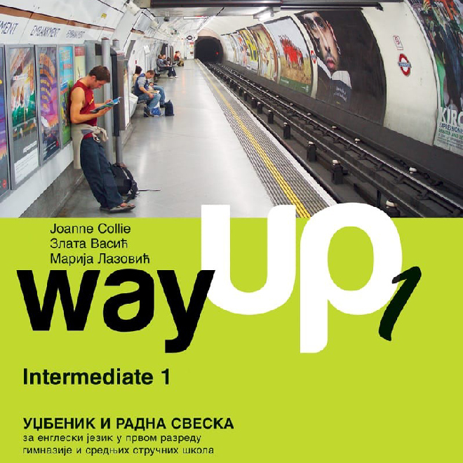 Way up 1, udžbenik i radna sveska + CD za prvi razred gimnazije i srednjih stručnih škola
