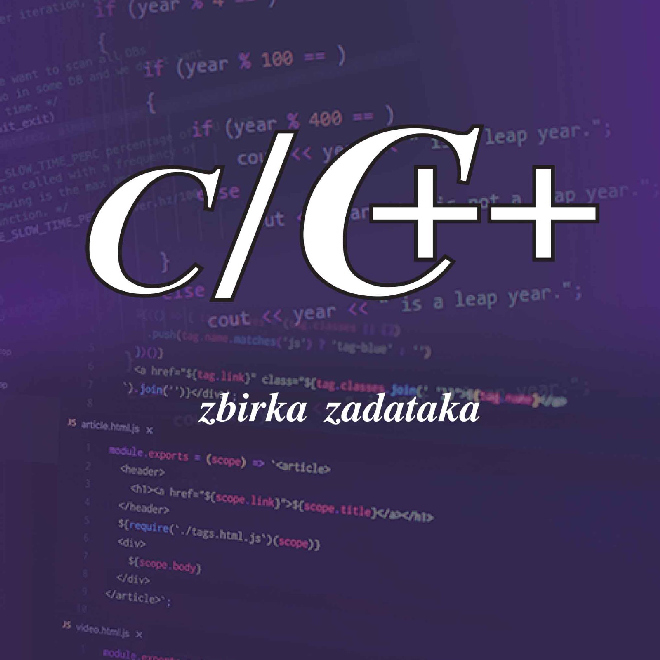 C/C++ - zbirka zadataka
