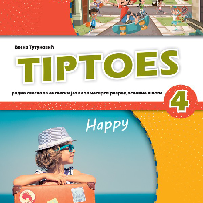 Tiptoes 4 radna sveska iz engleskog jezika