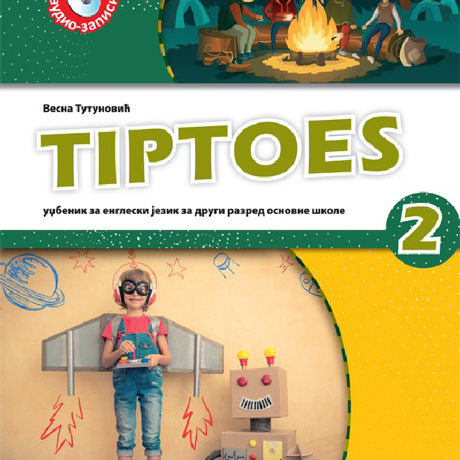 Tiptoes 2  radni udžbenik iz engleskog jezika i CD