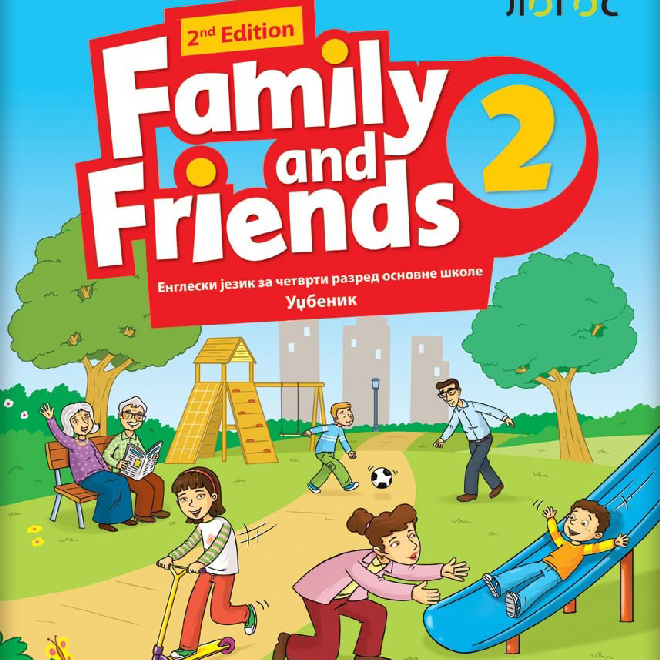Engleski jezik 4, Family and Friends 2 (2nd Edition), udžbenik za četvrti razred + CD