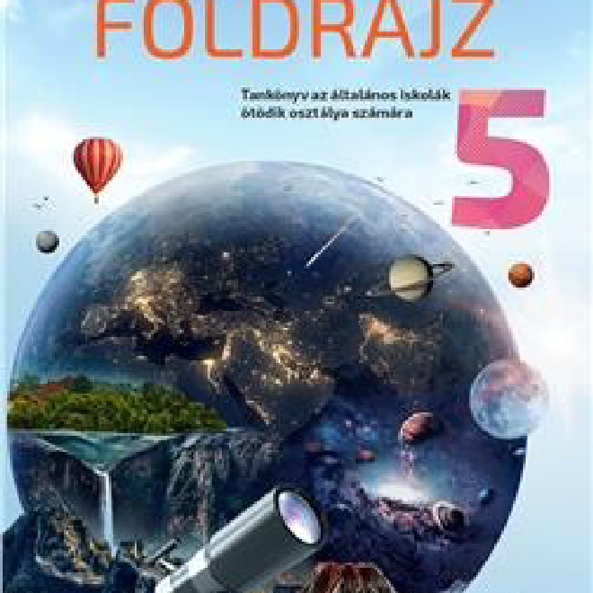GEOGRAFIJA 5, UDŽBENIK NA MAĐARSKOM JEZIKU