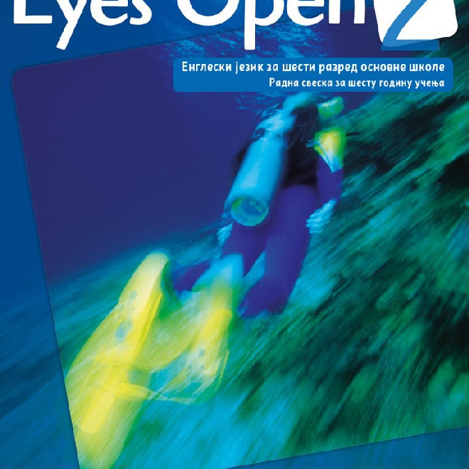 Engleski jezik 6, Eyes open 2, radna sveska za šesti razred (QR)