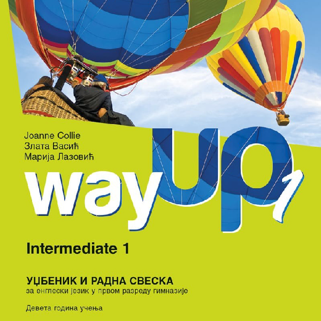 Engleski jezik 1, Way up 1, udžbenik i radna sveska + CD za prvi razred gimnazije