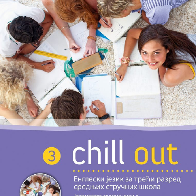 Chill out 3, udžbenik i radna sveska + CD