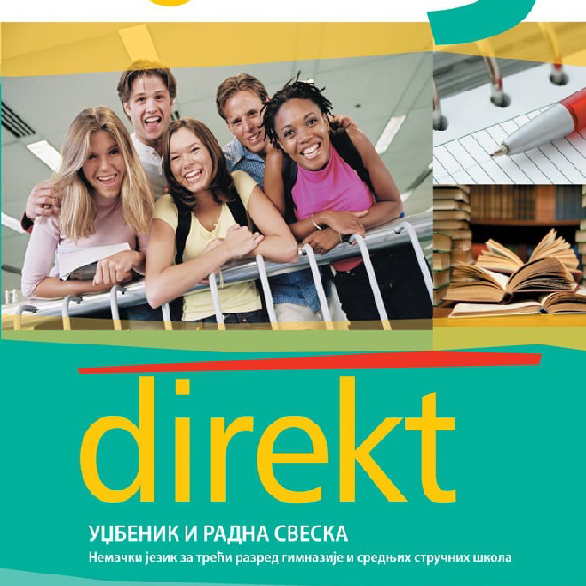 Direkt 3, udžbenik i radna sveska za treći razred + CD
