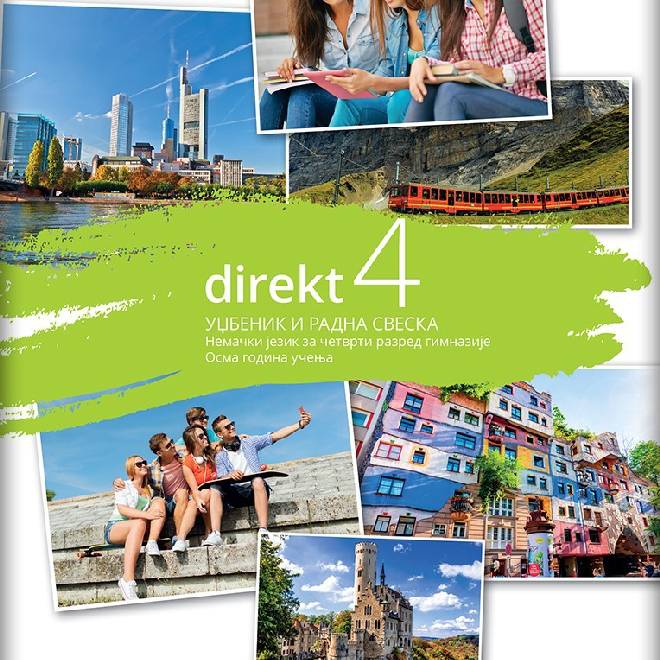 Direkt 4, udžbenik za nemački jezik za četvrti razred gimnazije