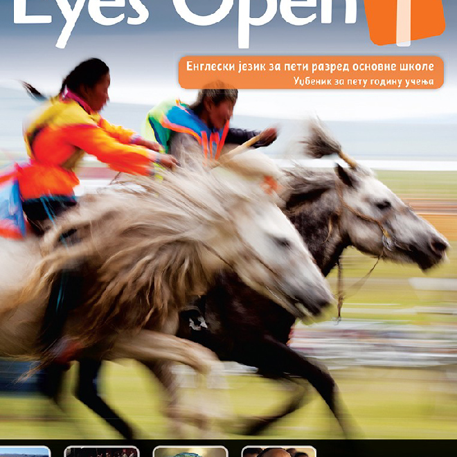 Engleski jezik 5, Eyes open 1, udžbenik za peti razred sa QR kodom