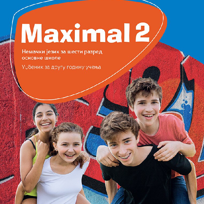 Nemački jezik 6, Maximal 2, udžbenik za šesti razred sa QR kodom