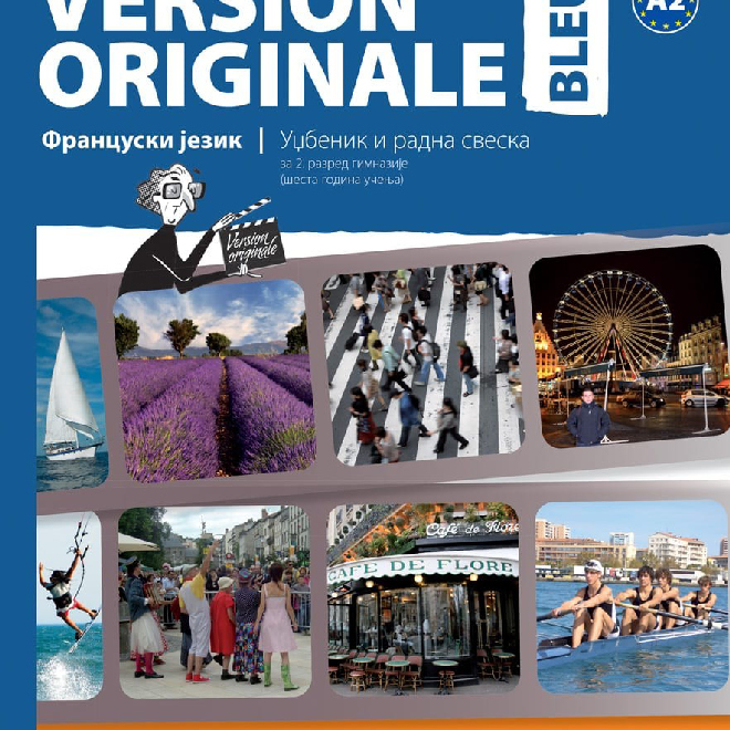 Version originale bleu 2, udžbenik za drugi razred gimnazije