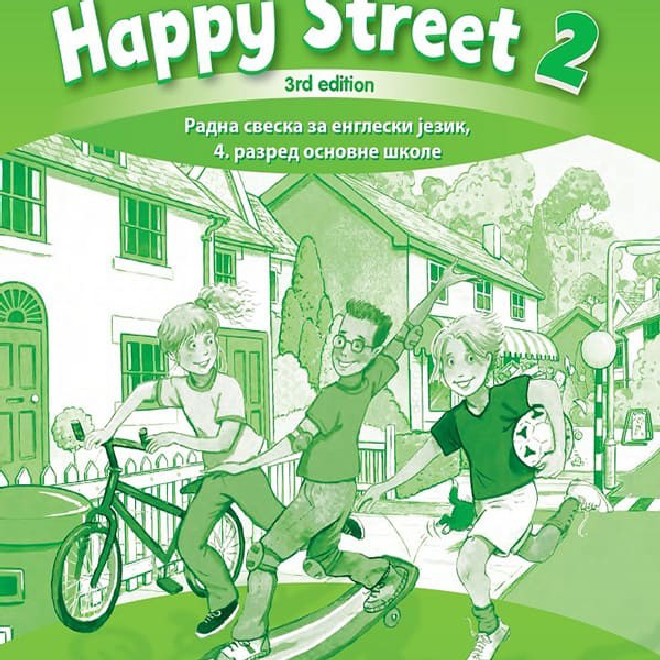Happy Street 2 – radna sveska, engleski jezik za 4. razred osnovne škole