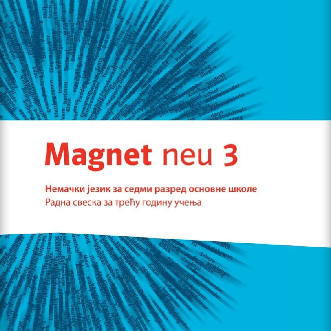 Nemački jezik 7, Magnet neu 3, radna sveska za sedmi razred (QR)