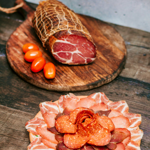 cured meat oval