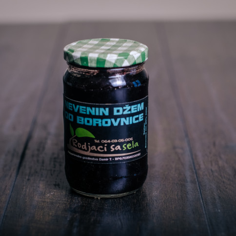 Blueberry jam without sugar 370ml