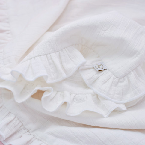 Lux beli prekrivač