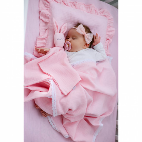 Baby roza posteljina