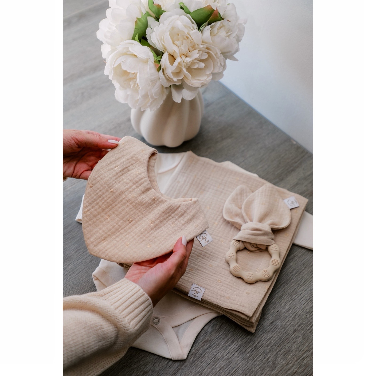 Muslin NATUR set