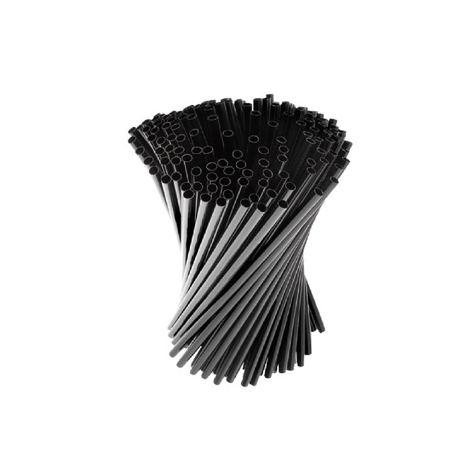 Straws 500:1 black smoothies