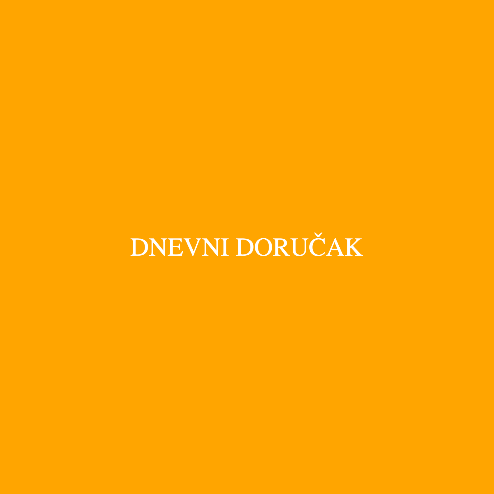 Dnevni doručak