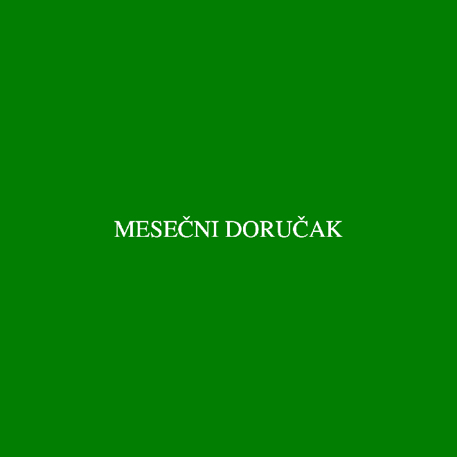 Mesečni doručak - jun