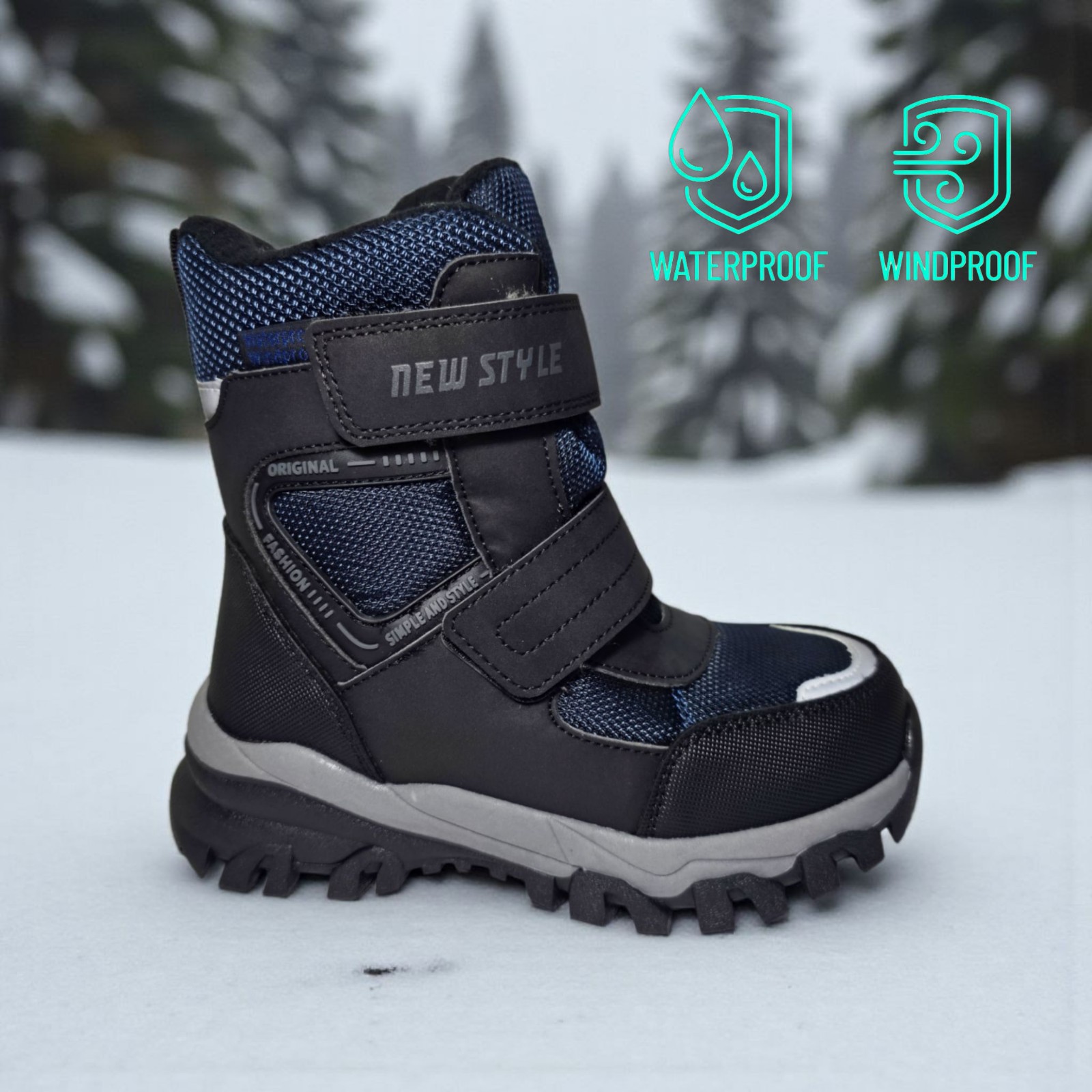 DEKLARISANO VODOOTPORNE I VETROOTPORNE cizme za sneg 088