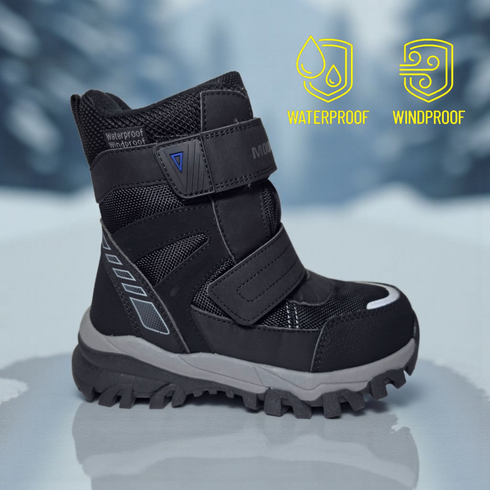 DEKLARISANO VODOOTPORNE I VETROOTPORNE cizme za sneg 085