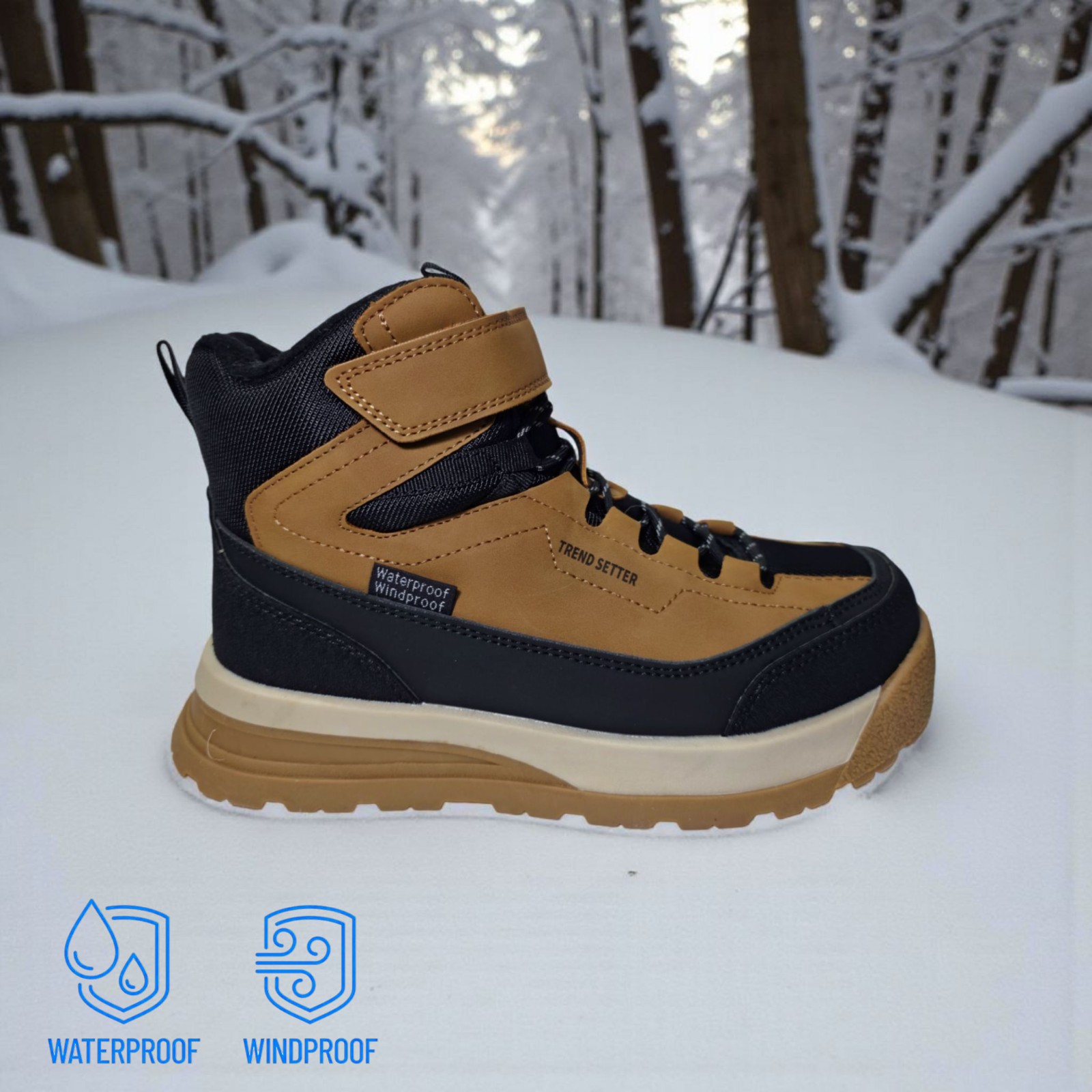 DEKLARISANO VODOOTPORNE I VETROOTPORNE zimske cipele 093