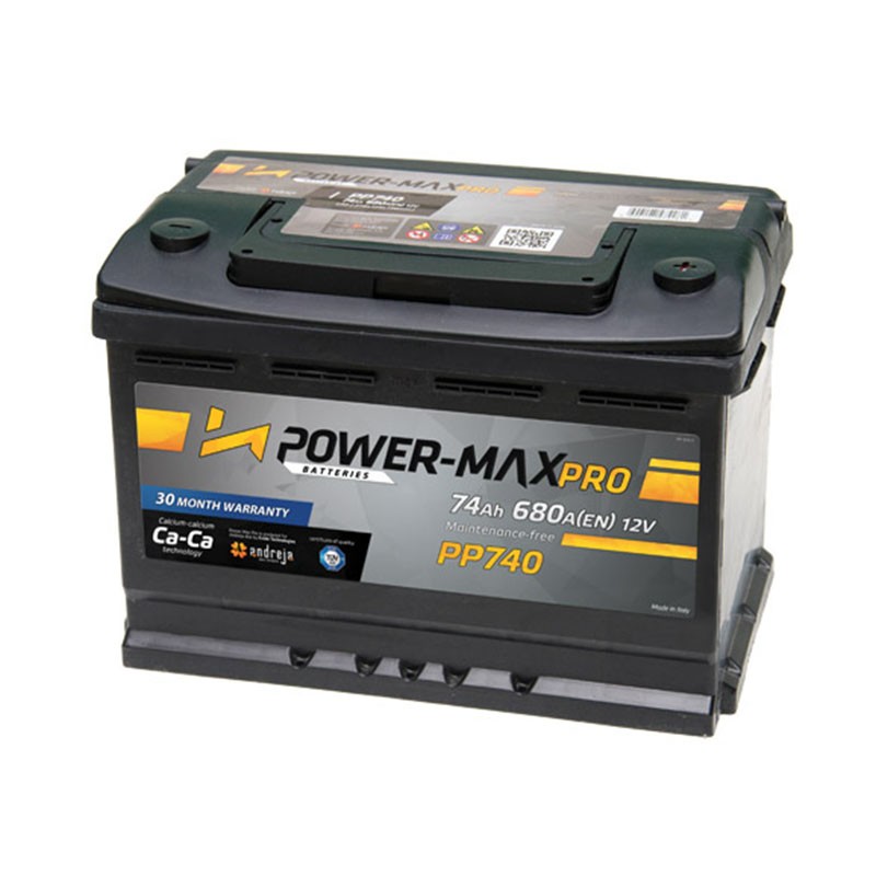 1652 - POWER MAX PRO  Akumulator PP740  74