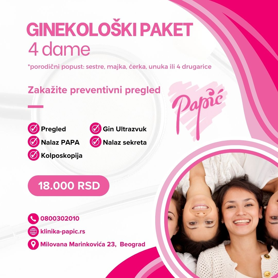 Ginekološki paket 4 dame