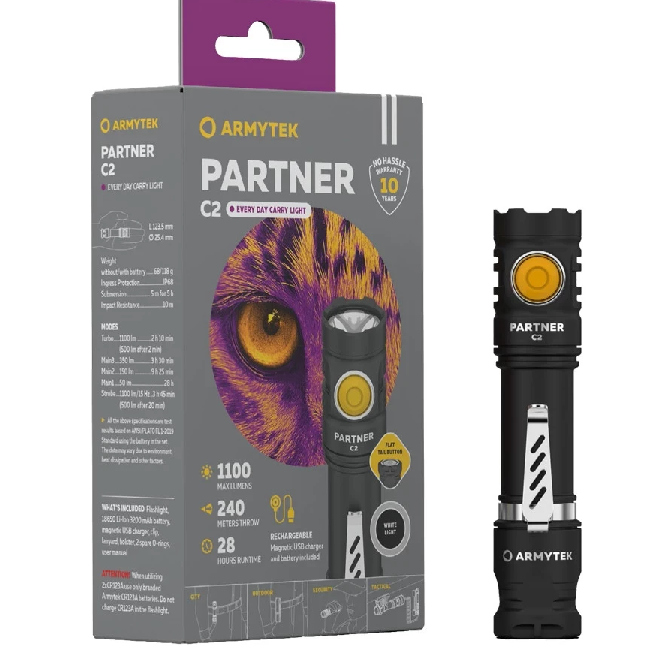 Lampa Armytek Partner C2 
