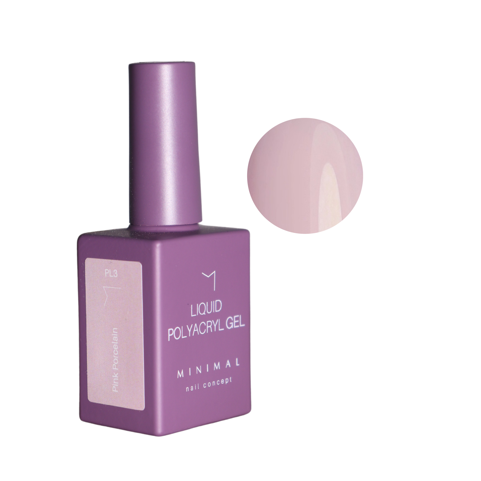 Minimal Liquid Polyacryl Gel – Pink Porcelain