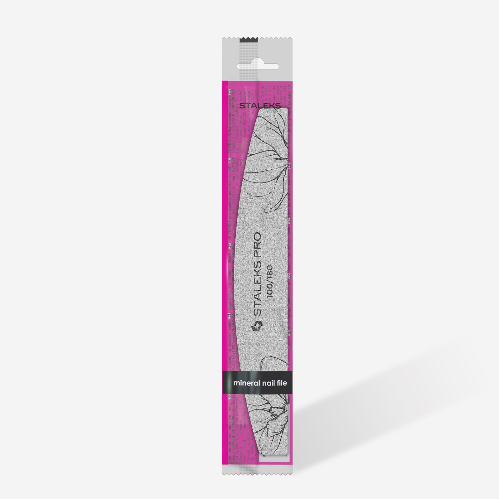 Turpija za nokte mineralna, polumesec EXPERT 40 100/180 grit