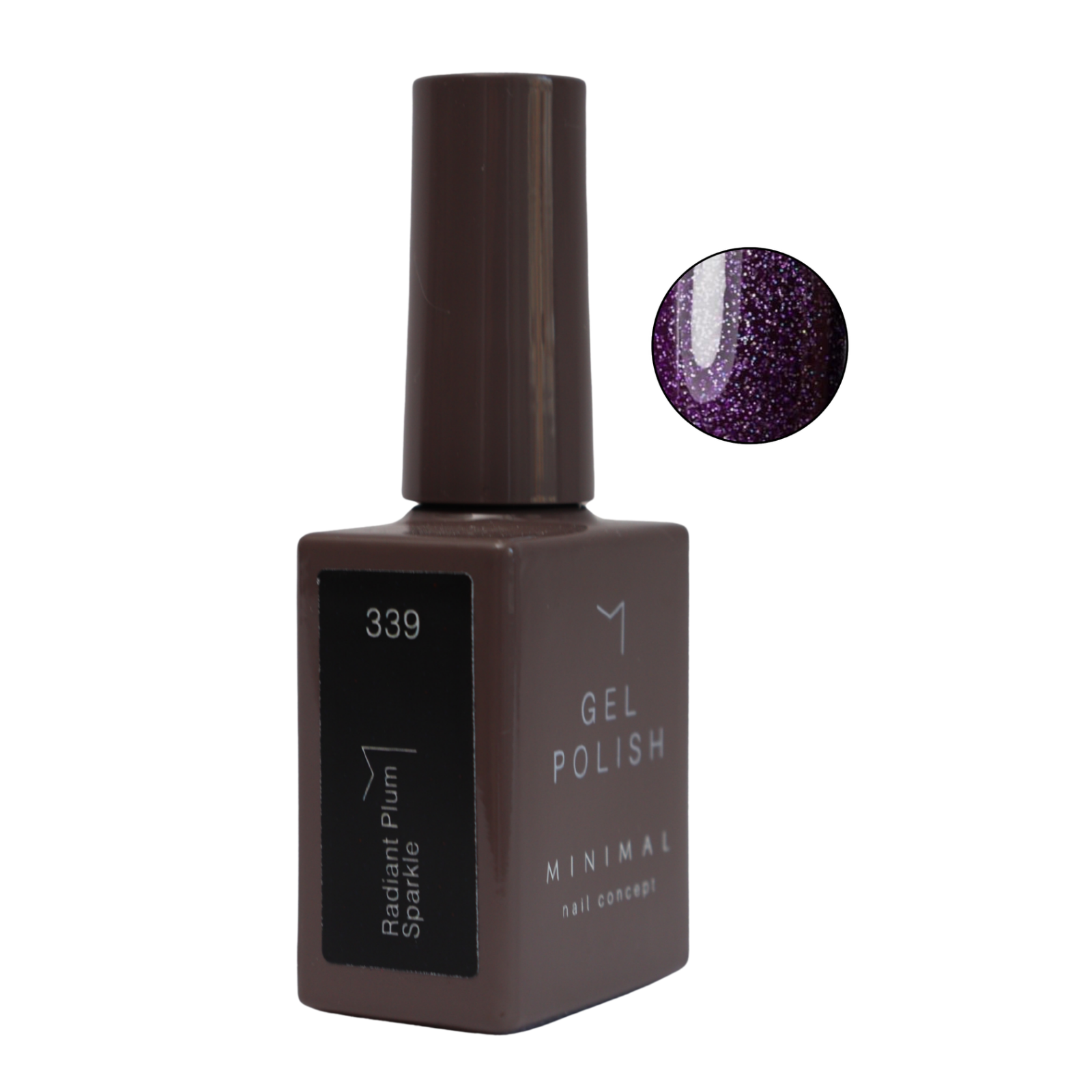 Minimal 339 Radiant Plum Sparkle 10ml