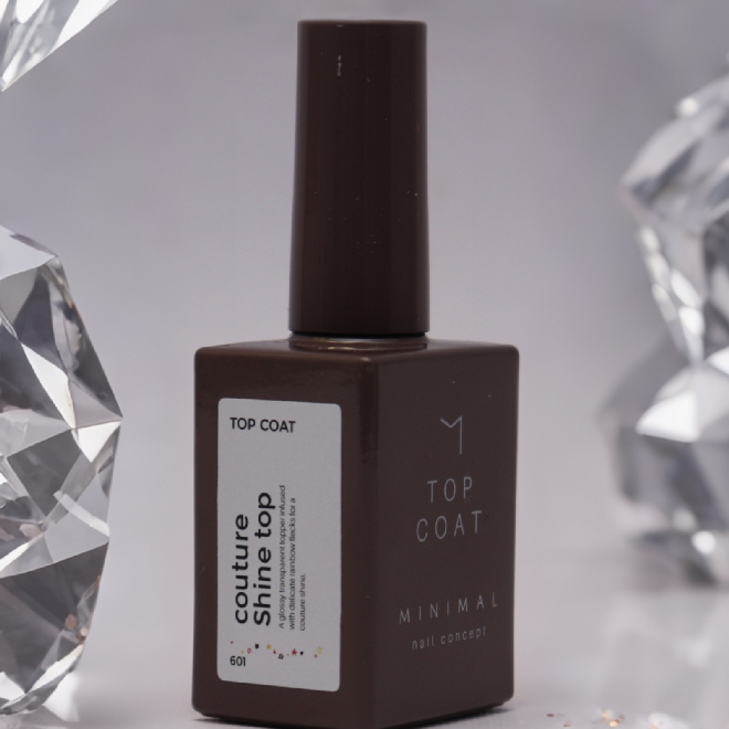 Minimal 601 Couture Shine Top Coat 15ml Hema Free