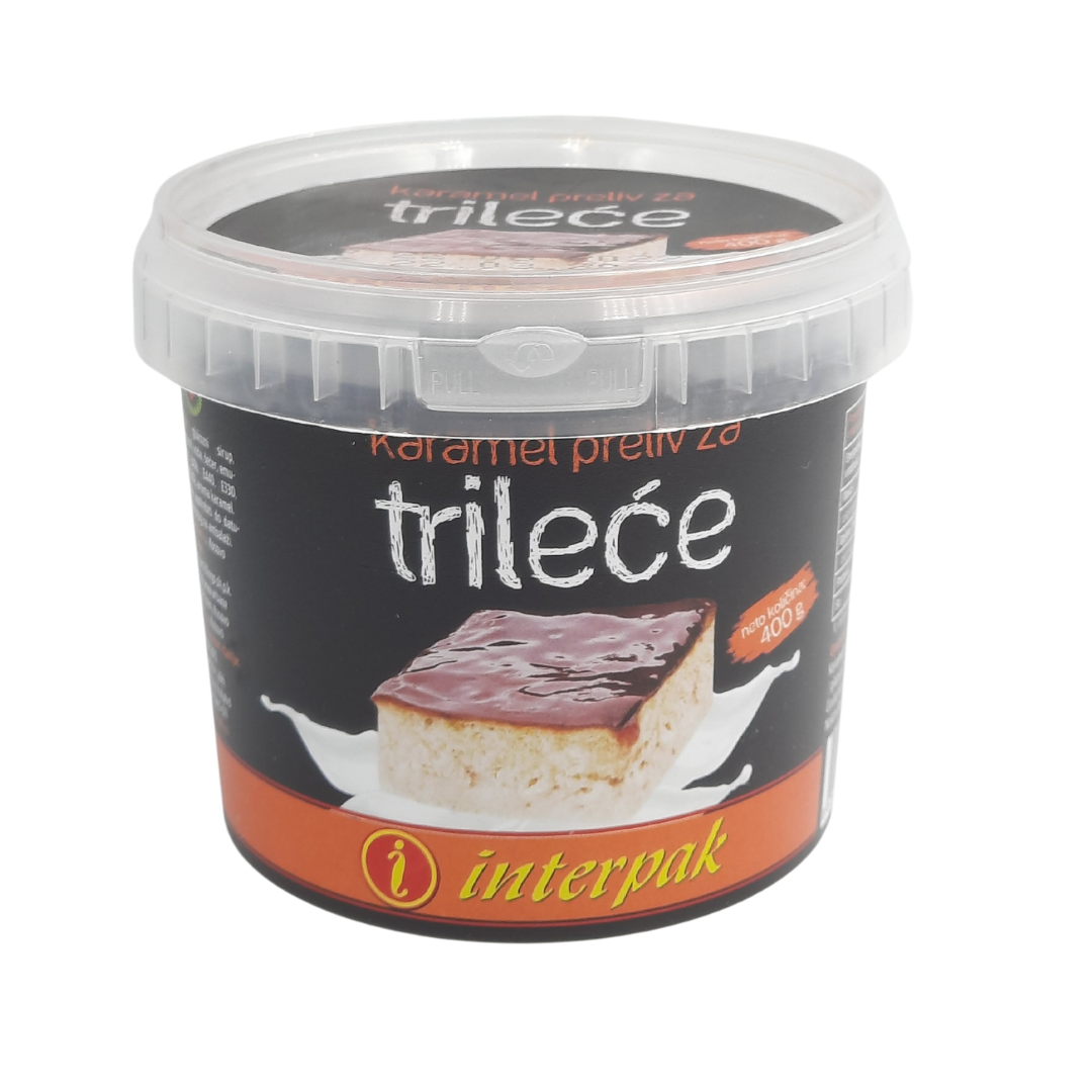 Preliv za trilece karamela 400gr