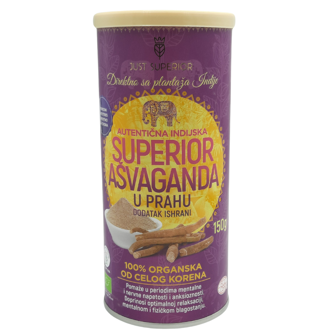 Asvaganda u prahu organska 150gr