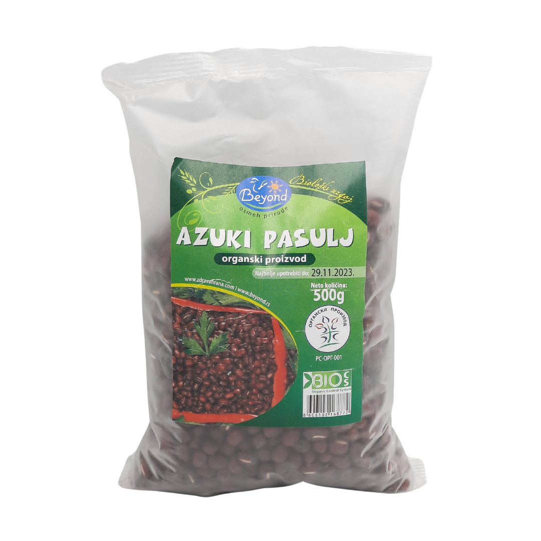 Azuki pasulj organski 500gr