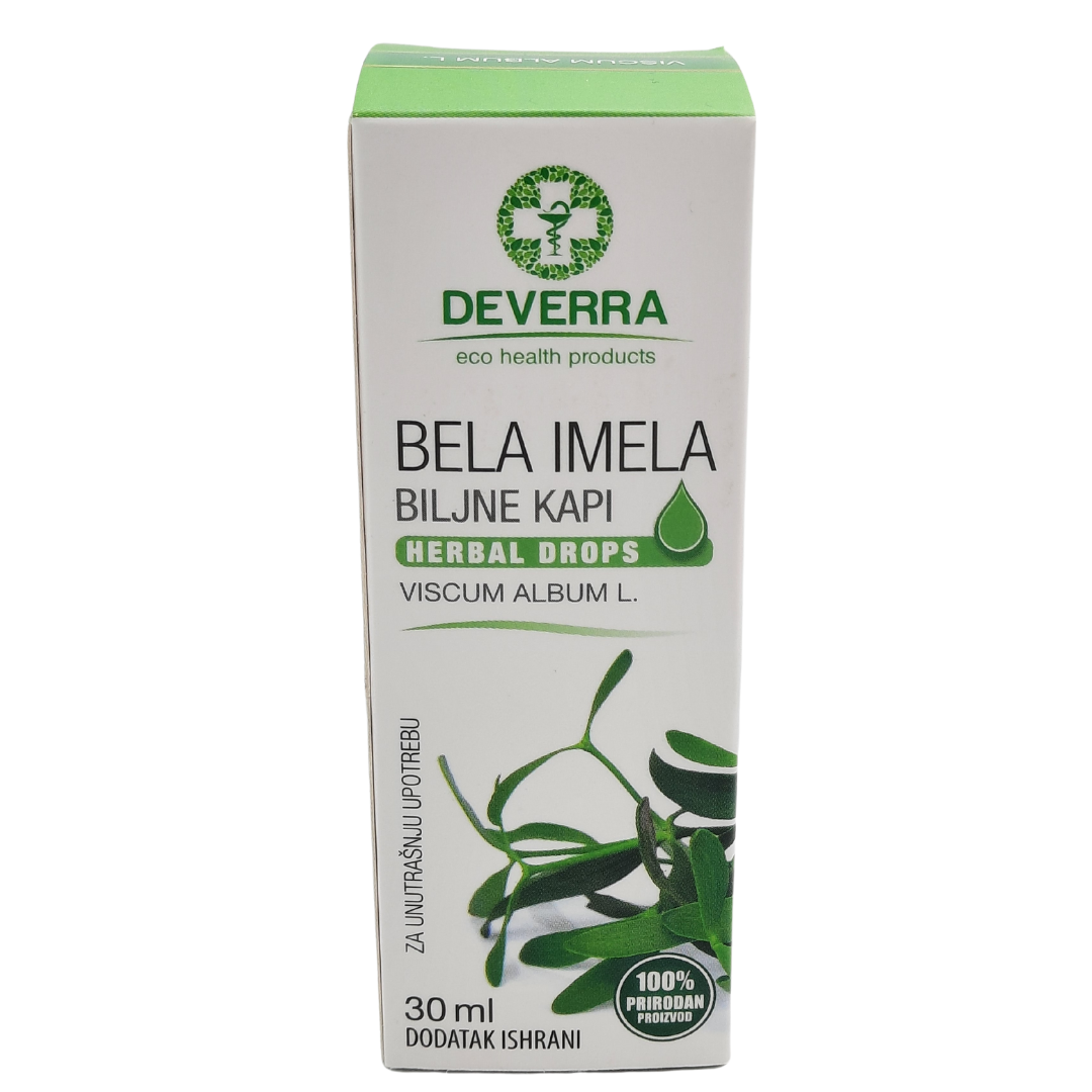 Biljne kapi bela imela 30ml