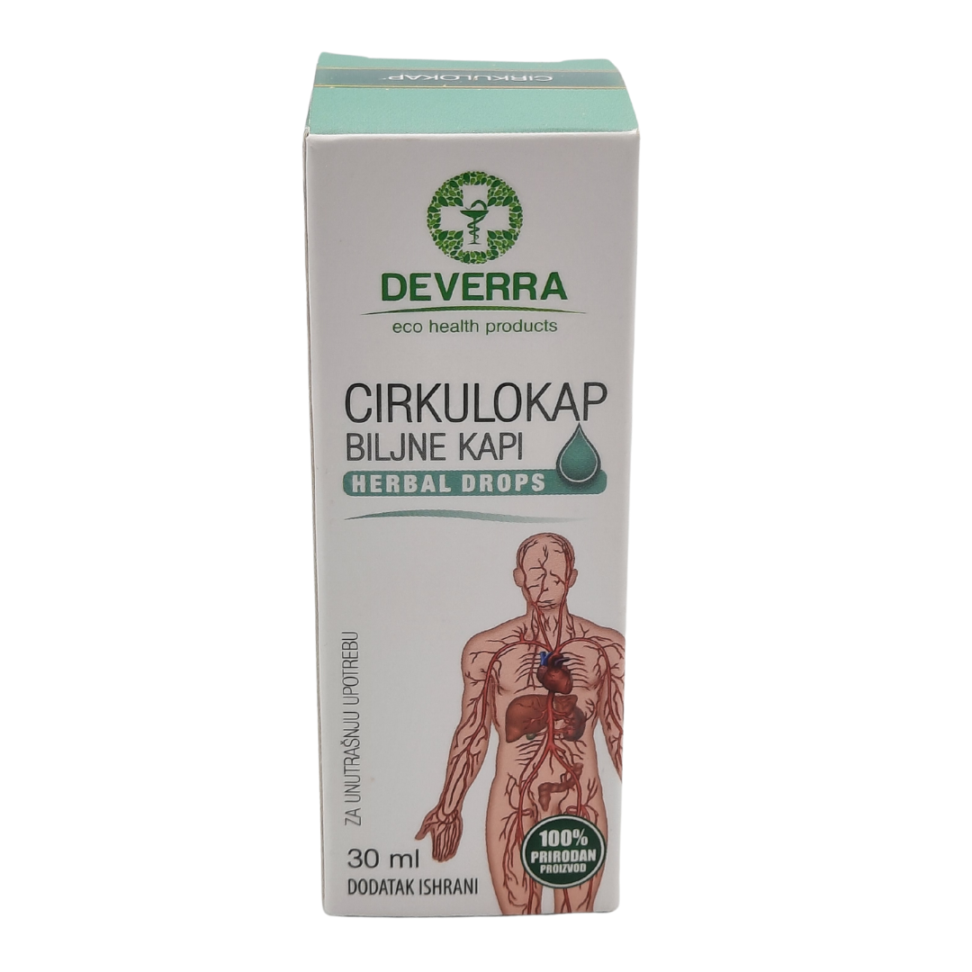 Biljne kapi za cirkulaciju 30ml