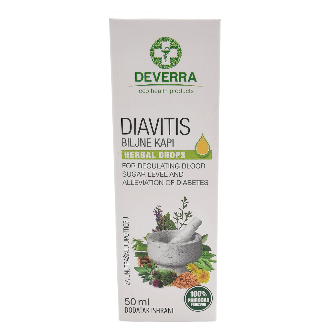 Biljne kapi diavitis 50ml