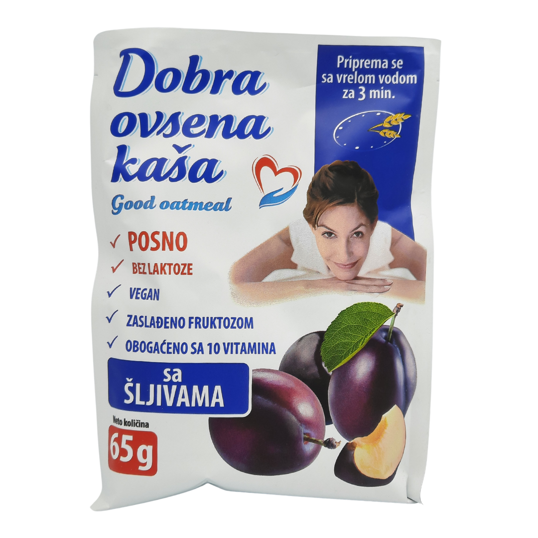 Dobra ovsena kasa sa sljivom 65gr