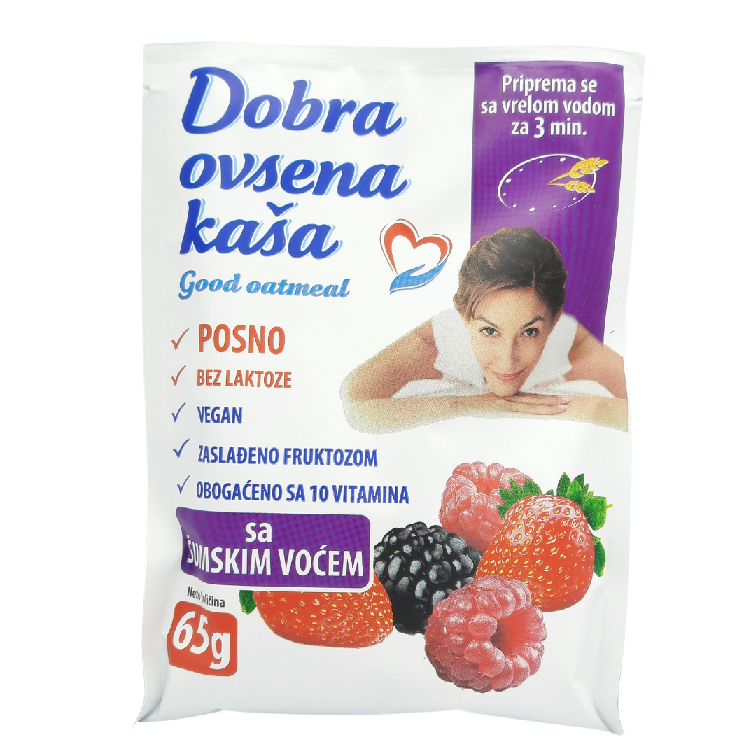 Dobra ovsena kasa sa sumskim vocem 65gr