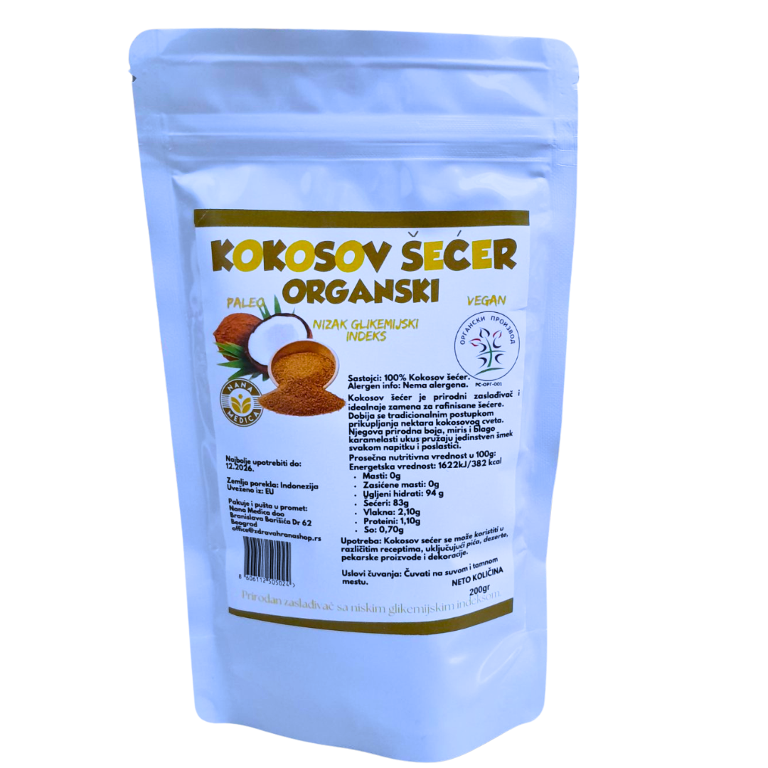 Kokosov secer organski 200gr