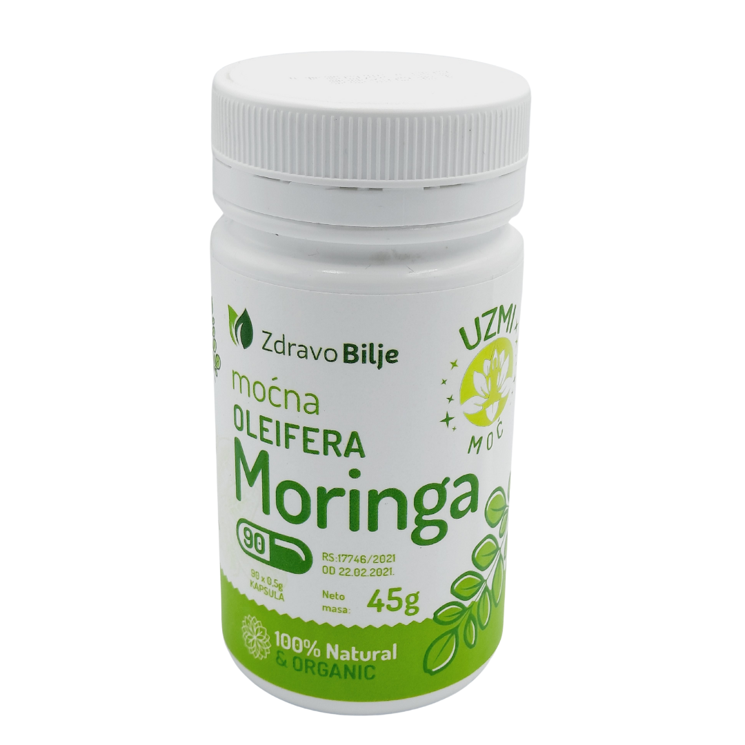 Mocna OLEIFERA moringa u kapsulama 45gr