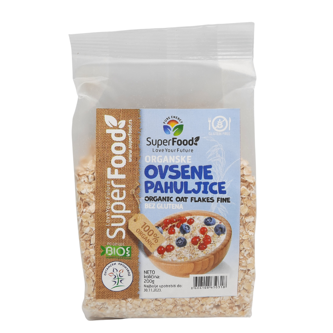 Ovsene pahulje bez glutena organske 200gr