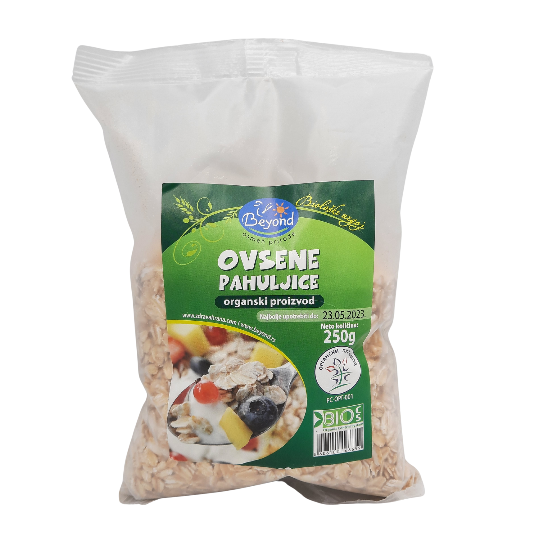 Ovsene pahulje organske 250gr