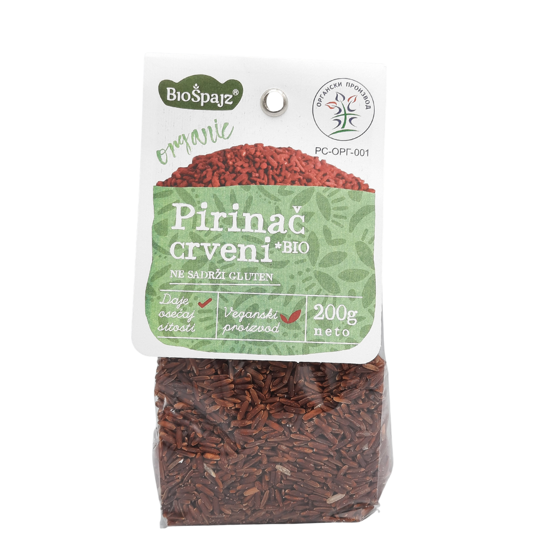 Pirinac crveni organski 200gr